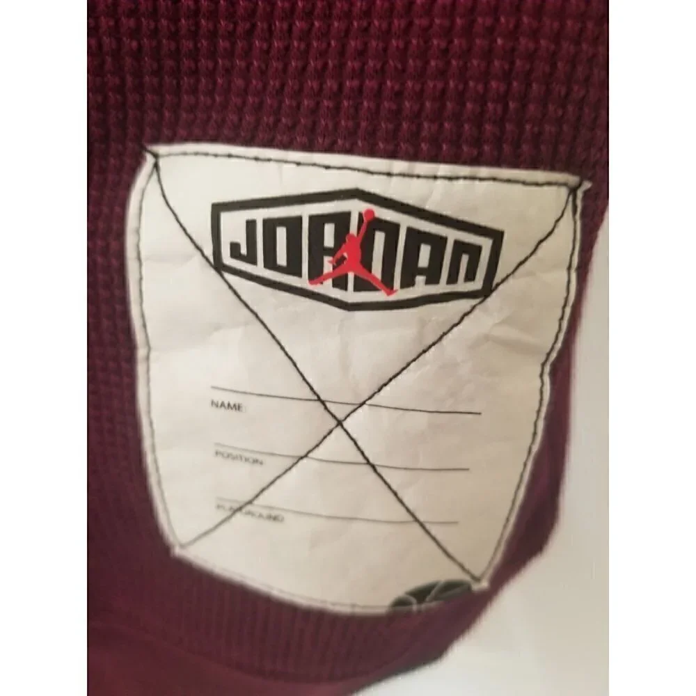 JORDAN Sport‎ DNA Men's Pullover Hoodie  Size: Large  Color: Bordeaux/Whi…